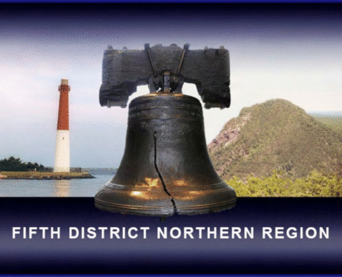 District Logo, Lighthouse with the Liberty Bell