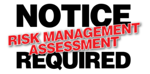 Risk Management Assessment Notice